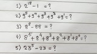 Exponential math problem|Math Olympiad questions #shortsfeed #matholympaid #exponential