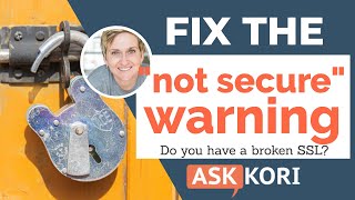 Fix the "Not Secure" Warning on Your WordPress Website