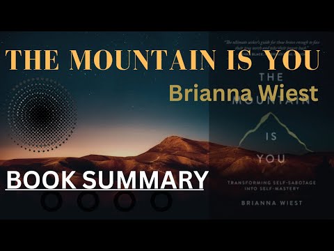 "The Mountain Is You | Transforming Self-Sabotage Into Self-Mastery | Book Summary"#SelfGrowth#life