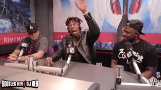 Dax Freestyles Over "Rap Devil" with Bootleg Kev & DJ Hed