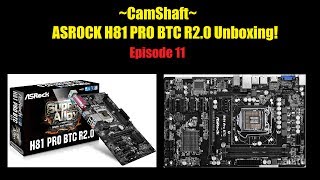 ASROCK H81 PRO BTC R2.0 unboxing for Crypto Currency Mining