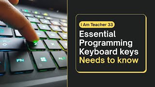 Programming Keyboard Symbols & Shortcuts Every Beginner MUST Know!