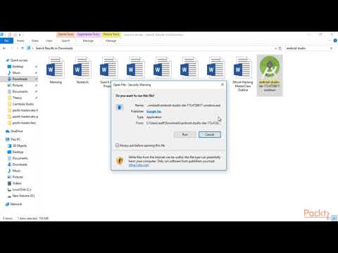 51 Download and Install Android Studio