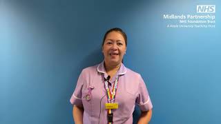 Meet Cristina - Haywood Hospital Healthcare Support Worker