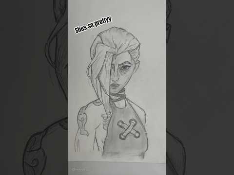 Drawing JINX from Arcane #jinx #arcane | @meyykaur