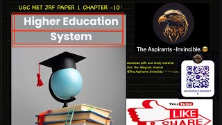 Part-1,Ch-10, Paper-1, Higher Education System #jrf #ugcnetcs #ugc