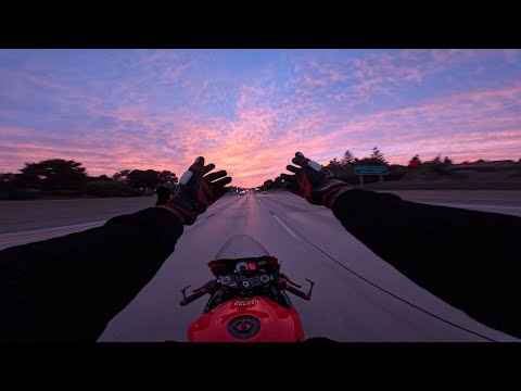 her final goodbye | Sunset Ride GSXR 750