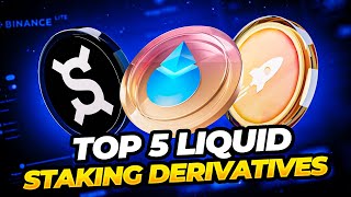 Top 5 Liquid Staking Derivatives 💧Best LSD Tokens for Ethereum Staking