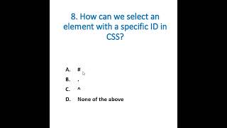 CSS interview questions #shorts#cssinterview #css3 .