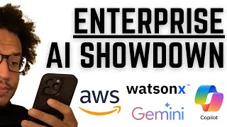 Enterprise Conversational Ai Agent Showdown, Google Gemini, IBM WatsonX Agents, Copilot Agents JAN25