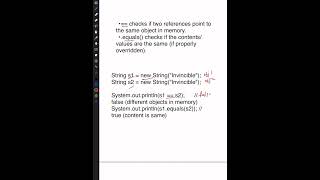 Java == vs .equals() 🤯👉 🚀#JavaShorts #EqualsVsEquals #javaforbeginners