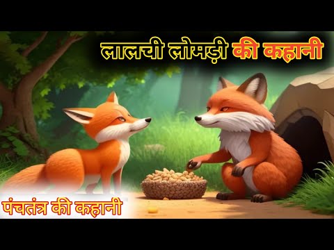 लालची लोमड़ी की कहानी | Hindi Kahani | Bedtime Stories 2023