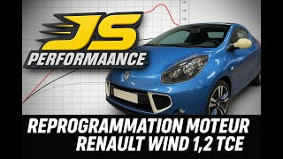 Reprogrammation moteur Renault Wind 1.2 TCE 100chx by JS PERFORMANCE