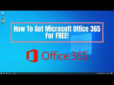 How to get Microsoft Office 365 Apps for FREE!