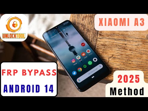 FRP BYPASS XIAOMI A3 | ANDROID 14
