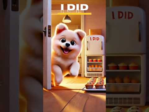 Who Put the Muffins in the Fridge?! | Cute 3D Animation | Funny Dog Confession