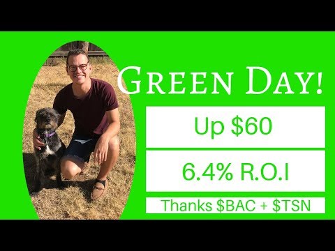 ✅GREEN DAY✅ Up $60 or 6.4% ROI