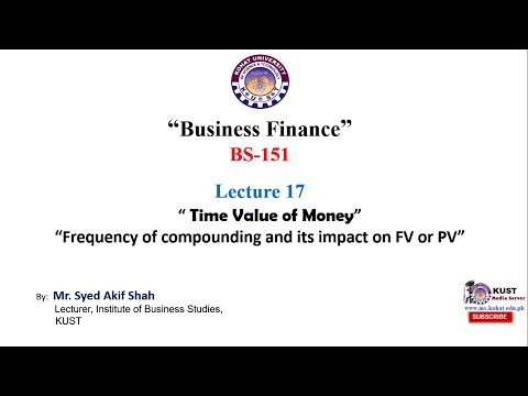 Future value with frequency of compounding & Effective annual interest rate