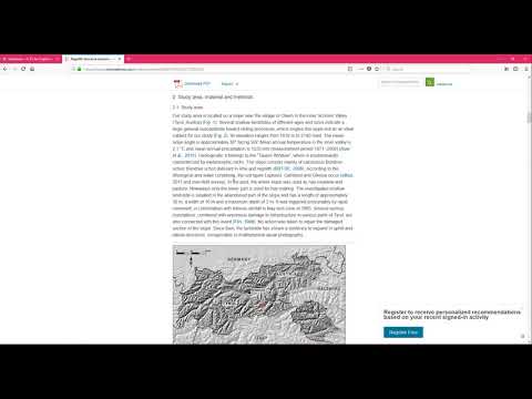 Searching with ScienceDirect