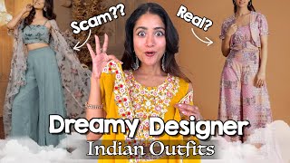 Trying Dreamy Designer Indian Outfits from Meesho 😍 | Is it A Scam 😱
