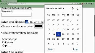 74. HTML Date Pickers: Simplifying Date Selection for Users