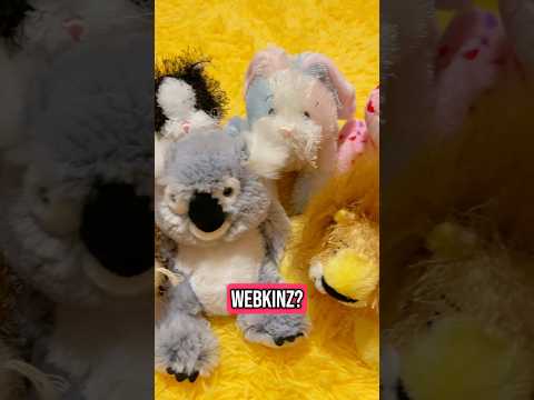 The first 8 Webkinz launched in 2005. I just thrifted one! Did you have any? #Webkinz #2000sToys