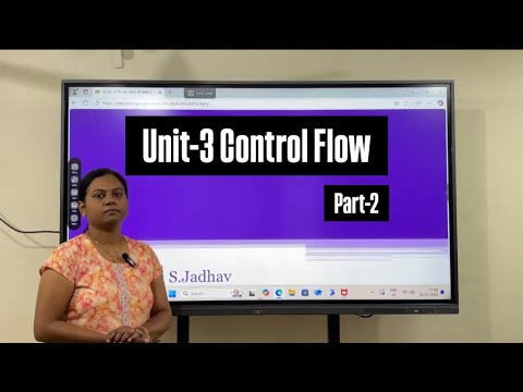 Unit-3 Control Flow |part2                                                      #engineering #c #fpl