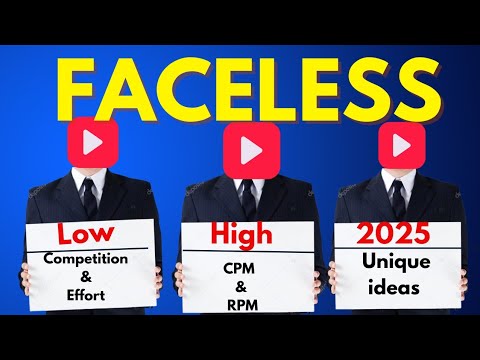5 High CPM Faceless YouTube Channel Ideas to Make Money in 2025