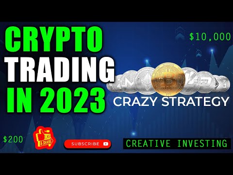 How To Grow as little as $200 To over $10,000 Crypto Trading In 2023 (Crazy Strategy)