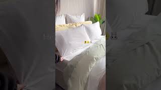 Easter is here! #springvibes #bedroominspo #neutralaesthetic #springcleaning