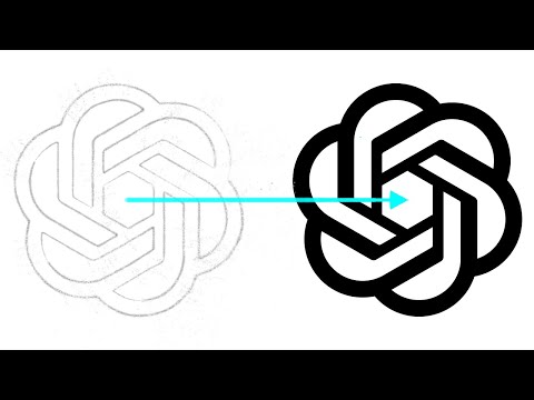 How To Create ChapGPT OpenAI Logo with Inkscape 1.2