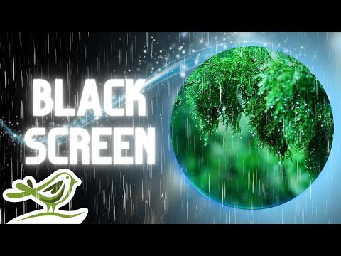 [NO ADS] Rainy Day | Black Screen & Relaxing Sleep Music with Rain Sounds by Peder B. Helland
