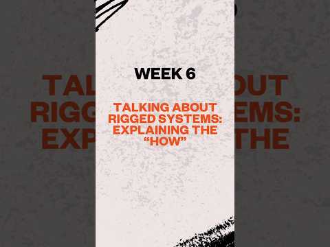 In today’s video, we’re sharing our second recommendation for talking about #riggedsystems. #shorts