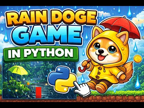 How to make Rain Doge Game in Python? (Intro) | Aura Coder