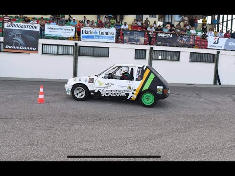 Peugeot 205 GTi with EW10J4S 206 GTi engine. Driver: Rui Loureiro. Portugal 2022