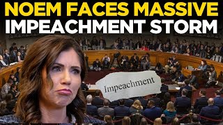 US NEWS LIVE: Kristi Noem Faces Impeachment as Congress Erupts | Kristi Noem | US Congress LIVE