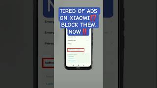 Stop Ads on Xiaomi Now‼️ Here's How to Block Them!#Xiaomi #MIUI #BlockAds #XiaomiTips