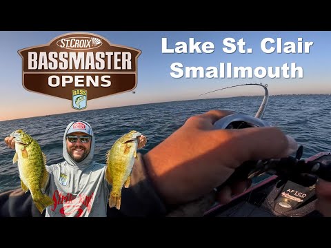 BIG SMALLIES on Lake St Clair - Bassmaster Open 2024