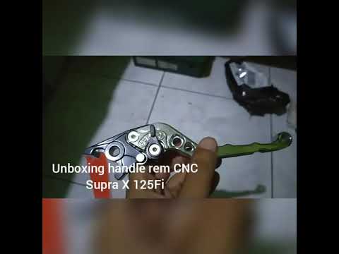 Unboxing Handle rem CNC Supra X 125Fi