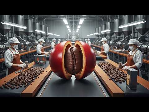Inside the civet coffee factory – Full process how million dollar beans are made