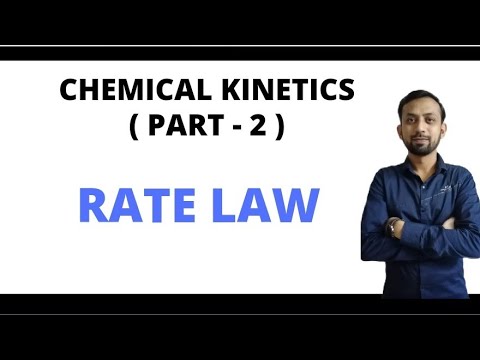 Rate Law l Chemical Kinetics