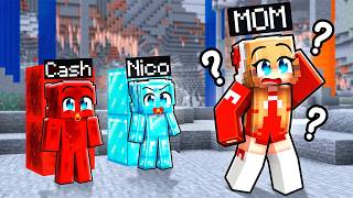 PARENTS vs KIDS ONE COLOR Hide and Seek in Minecraft!