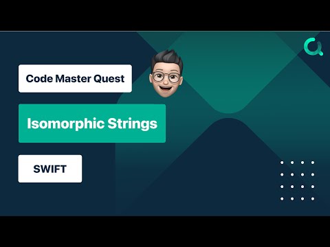 Isomorphic Strings - LeetCode 205 - Swift