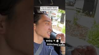 KETO at McDonald’s Drivethru #keto #mcdonalds #drivethru #howtoorder