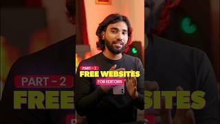 100% free 🤑website for editors #videoeditingtips #editing