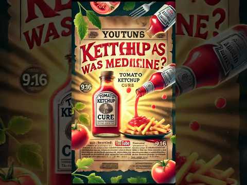 🍅 Shocking Truth: Ketchup Was Once Medicine #Ketchup #History #Facts #shortsfeed