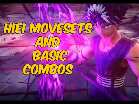 JUMP FORCE  HIEI FIRST IMPRESSIONS AND BASIC COMBOS DLC