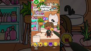 toca rp ordering a labubu!🍓 #aesthetic  #tocagohar  #tocarp #tocaroutine #labubu #tocaboca