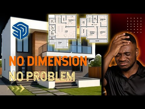 Model an Exact Building Accurately without Dimension In SketchUp 2026