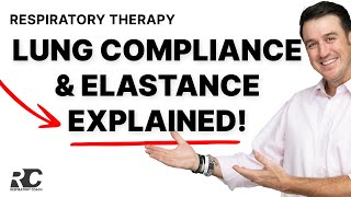 Respiratory Therapy - These TWO are NOT the SAME! Compliance vs Elastance